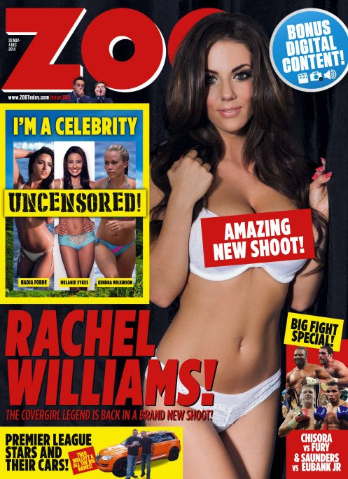 Rachel Williams New Amazing Shoot Zoo Magazine exclusive gallery photo - high quality adult content