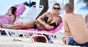 Jodie Marsh Shows Off Sideboob Small Bikini/jodie Marsh Boobs Bikini exclusive gallery photo - high quality adult content