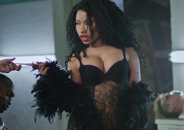 Nicki Minaj Displays Hot Curves In Only Music Video exclusive gallery photo - high quality adult content