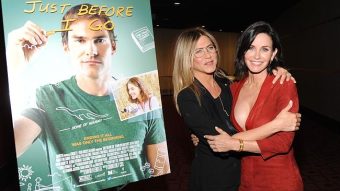 Courteney Cox With Sexy Red Dress At Just Before I Go Screening/aniston Cox exclusive gallery photo - high quality adult content