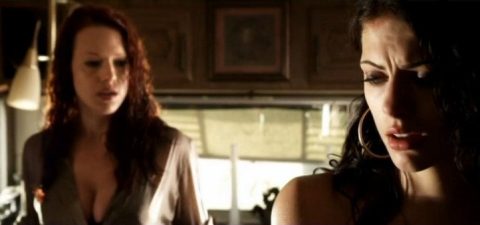 Erin Cummings And Julia Voth Hot Lesbian Scene In Bitch Slap Movie exclusive gallery photo - high quality adult content