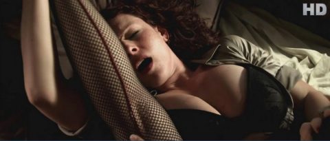 Erin Cummings And Julia Voth Hot Lesbian Scene In Bitch Slap Movie exclusive gallery photo - high quality adult content