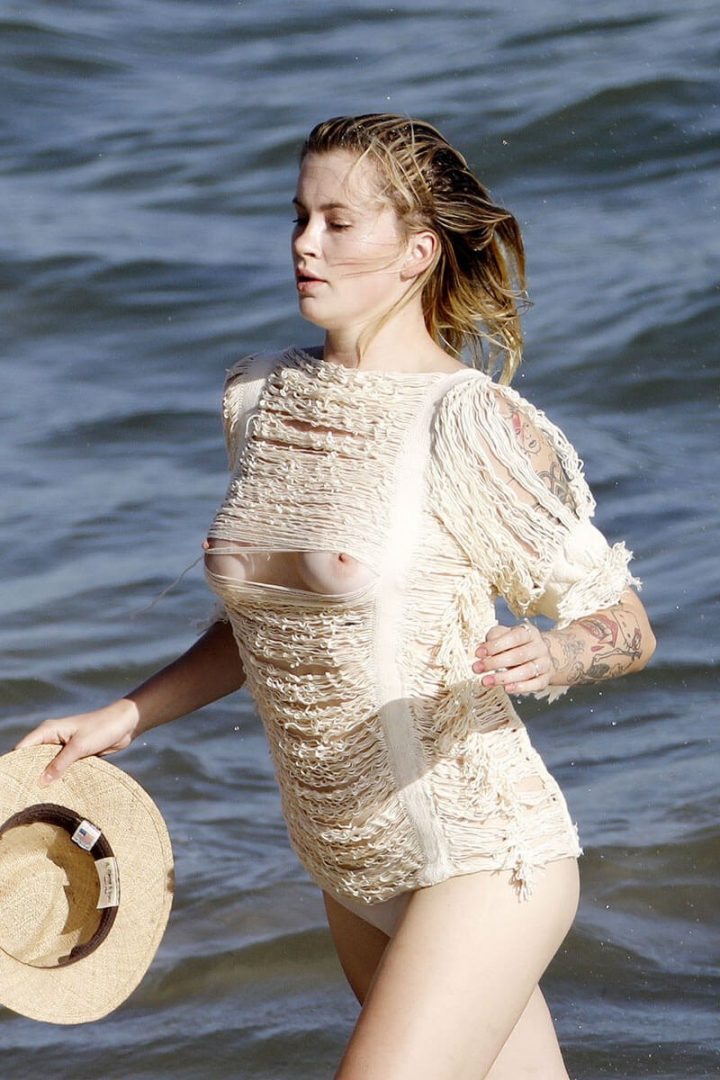 Celeb Nip Slip Ireland Baldwin Revealing Photoshoot exclusive gallery photo - high quality adult content