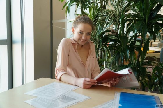 Sexy Amateur Faina Bona Flashing In The National Library By Zishy/zishy Faina Bona exclusive gallery photo - high quality adult content