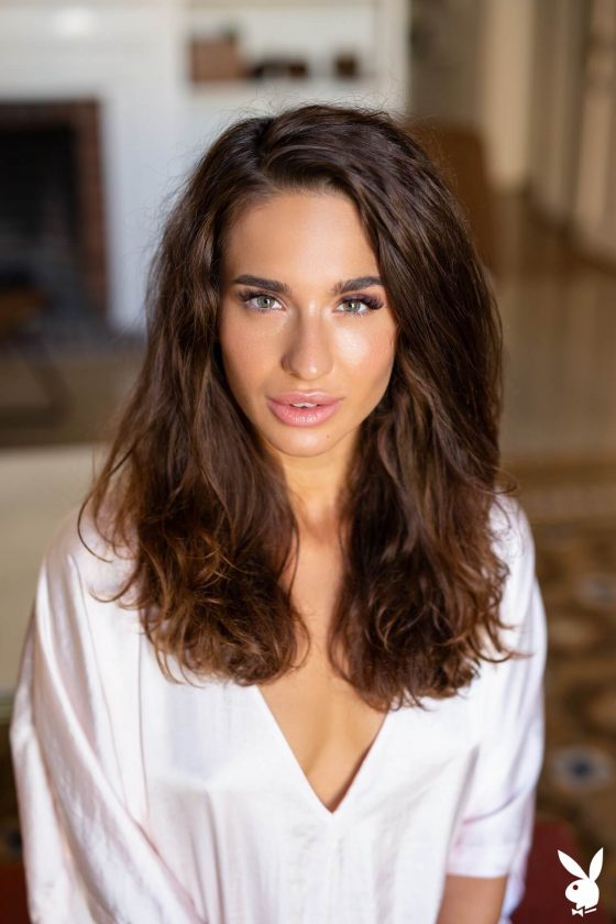 Playboy Plus Nicole Winter Strips Naked In Happy At Home  Photos exclusive gallery photo - high quality adult content