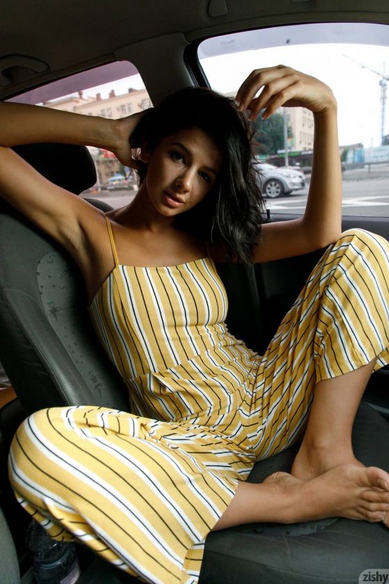 Zishy Nadia Serbinenko Drives A Skoda And Strips Off  Photos exclusive gallery photo - high quality adult content