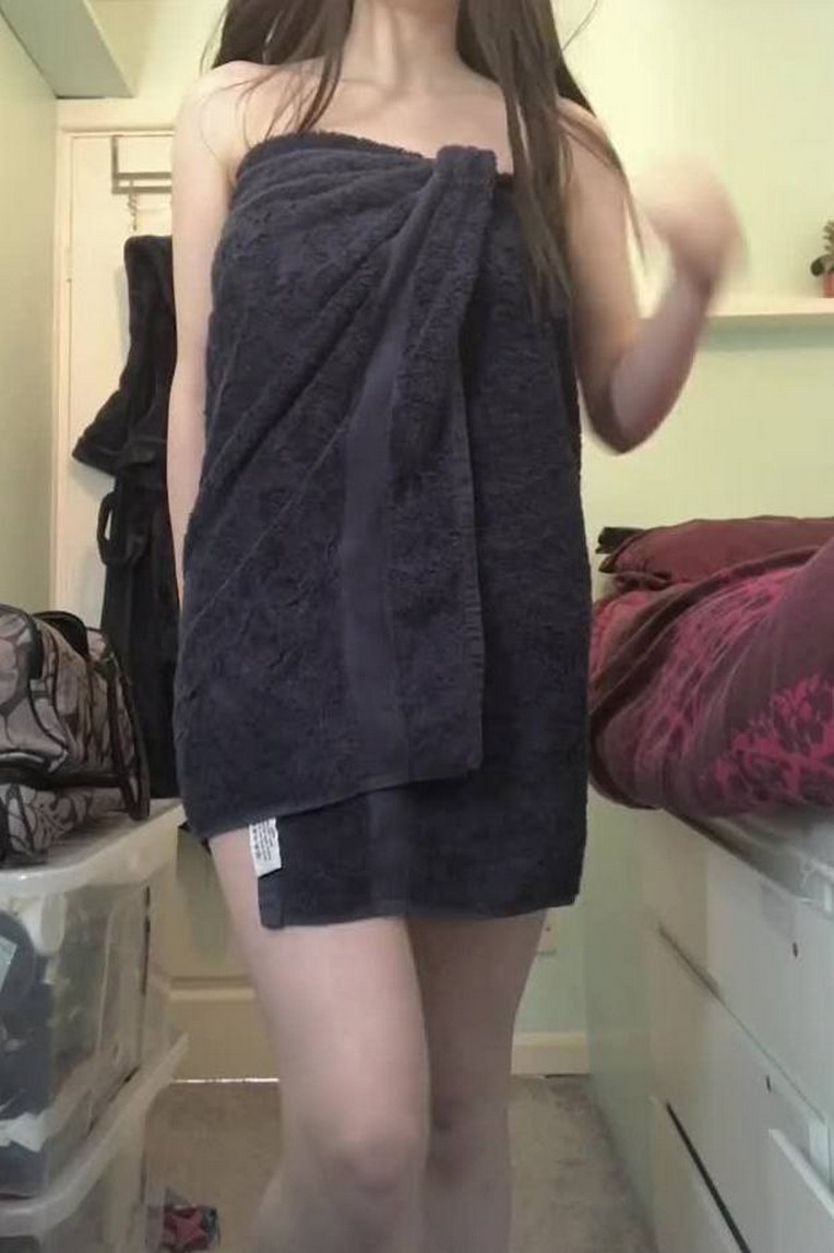 Oops My Towel Fell Off Gif exclusive gallery photo - high quality adult content