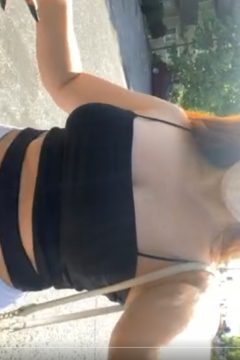 Cute Latina Babe Jiggling Her Sexy Tits Gif exclusive gallery photo - high quality adult content