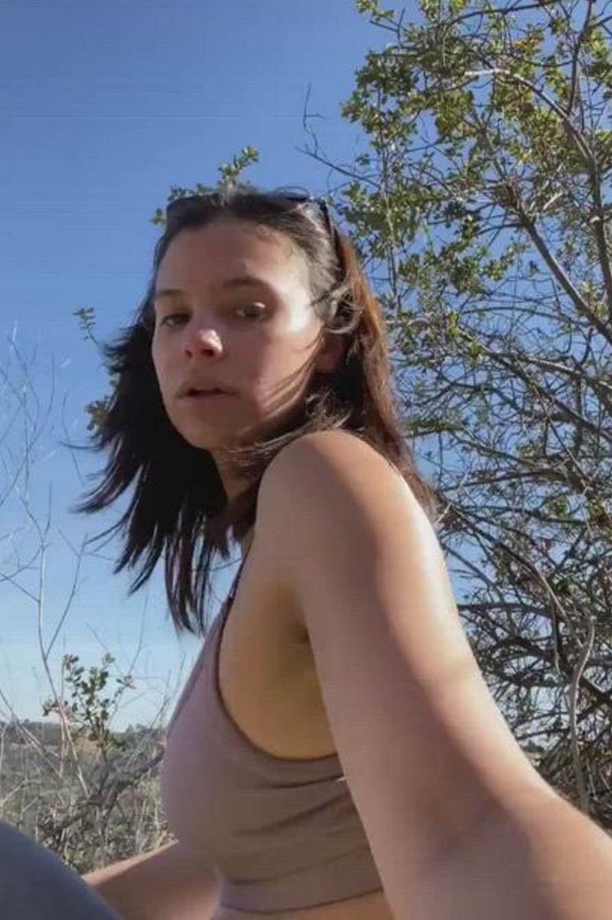 Tthe Fresh Air Of The Country Makes Her Wild Gif exclusive gallery photo - high quality adult content