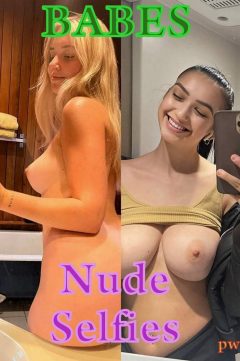 Mature Blonde Babe Shows Her Gigantic Tits Gif exclusive gallery photo - high quality adult content