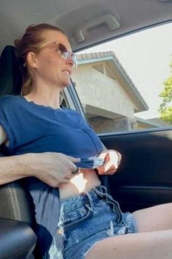 Sexy Busty Babe Makes Your Day More Spicy Gif exclusive gallery photo - high quality adult content