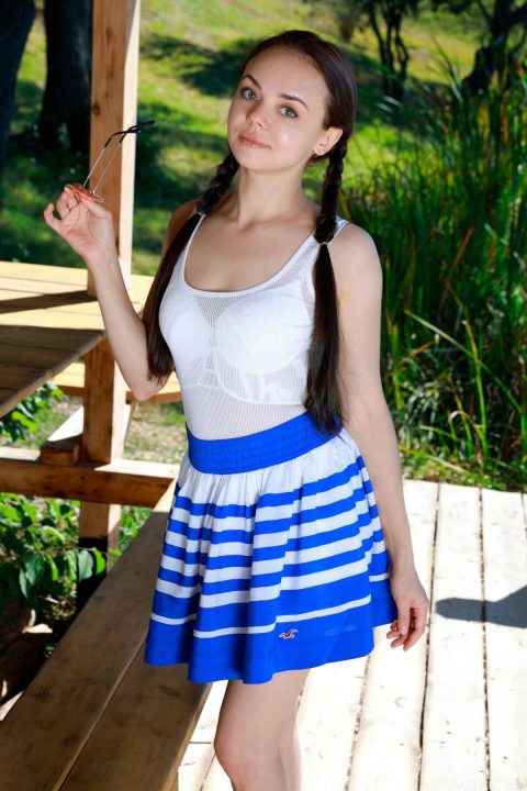 Metart Mia Grandi Gets Naked In Private Picnic  Photos exclusive gallery photo - high quality adult content