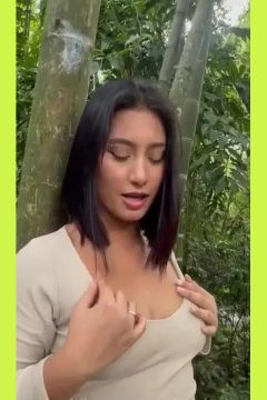 Busty Brunette Huge Breasts Nsfw Tiktok Reel Exposed exclusive gallery photo - high quality adult content