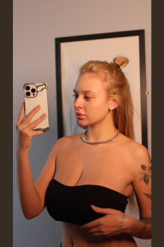 Curvy Blonde Babe Teasing Boobs In A Braless Sweater Gif exclusive gallery photo - high quality adult content