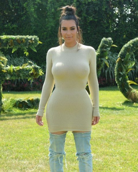 Kim Kardashian Forgot Bra Made Day exclusive gallery photo - high quality adult content