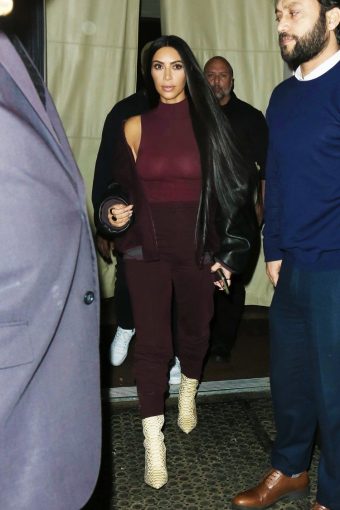 Kim Kardashian Sexy See Purples Blouse  Photos exclusive gallery photo - high quality adult content