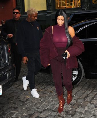 Kim Kardashian Sexy See Purples Blouse  Photos exclusive gallery photo - high quality adult content