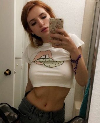 Bella Thorne Sexy Selfie Hard Nipples Visible Photo/big Titted Celebrity Bella Thorne Sexy Selfie With Hard Nipples Visible exclusive gallery photo - high quality adult content
