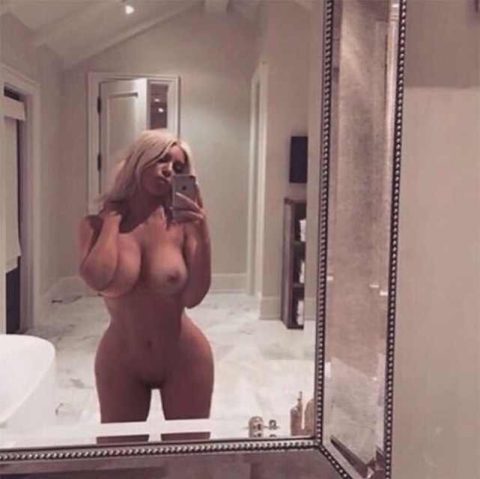 Kim Kardashian Poses Completely Naked Uncensord Photo exclusive gallery photo - high quality adult content